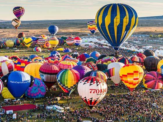 Albuquerque International Balloon Fiesta - Morning Session
